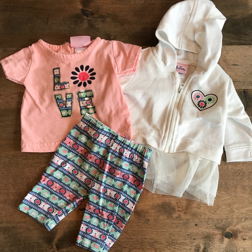 3 Piece LOVE Outfit